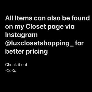 @Luxclosetshopping__